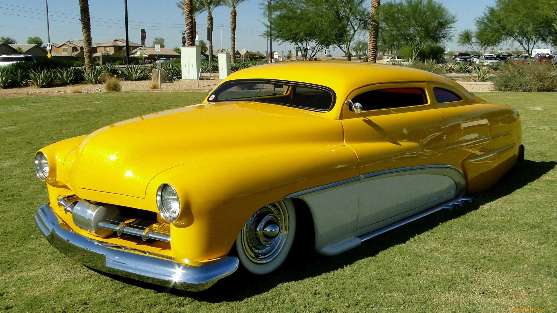 , mercury, custom, yellow